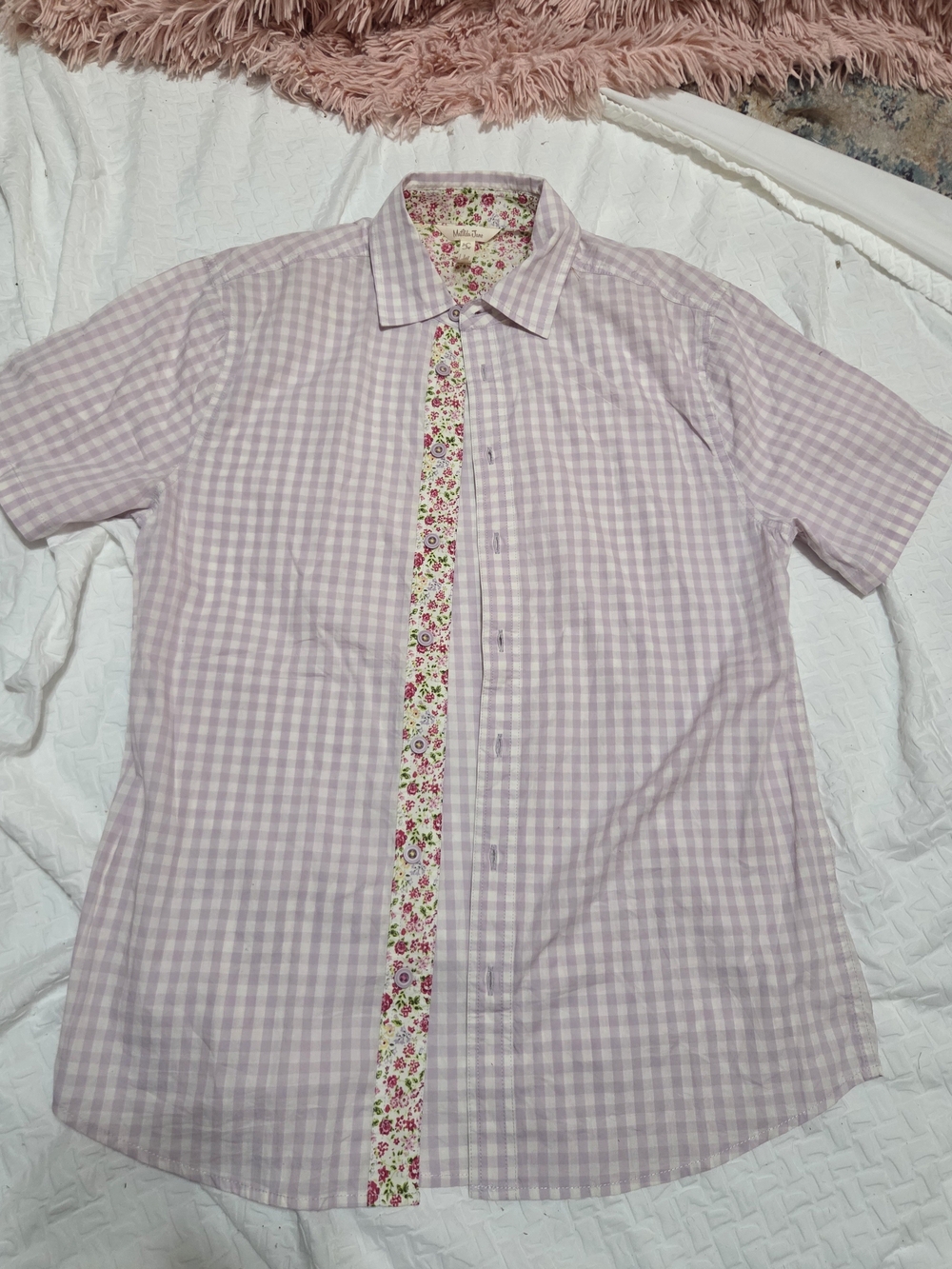 Mens Rare Matilda Jane Enchanted Garden  Button-Down Shirt Mjs-ss1